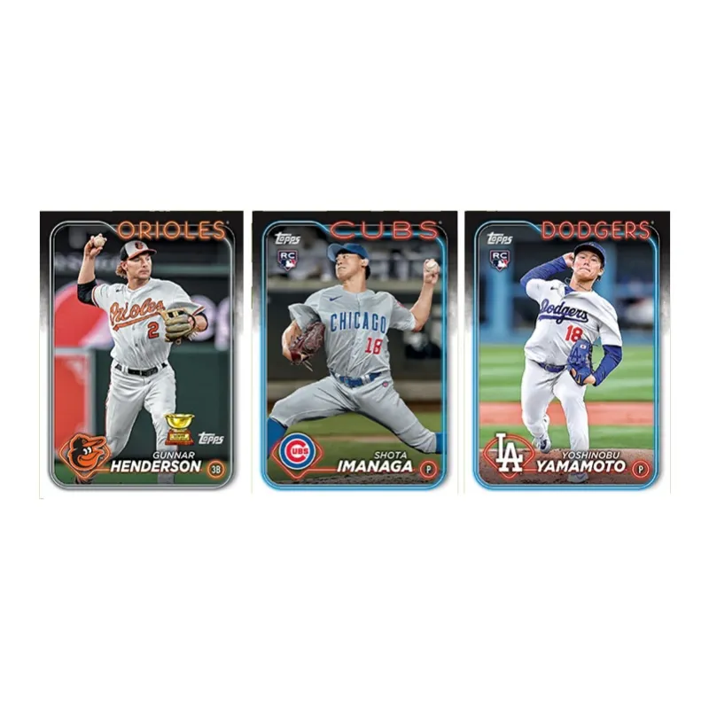Topps 2024 Topps Series 2 Baseball Hanger Box 8x Lot-2