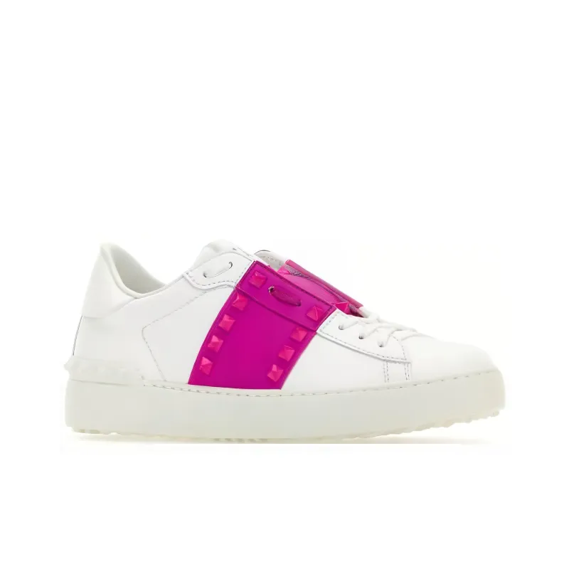 Valentino Garavani Rockstud Lace-Up Sneakers Women's-1