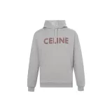 CELINE Sweatshirts Men Gray