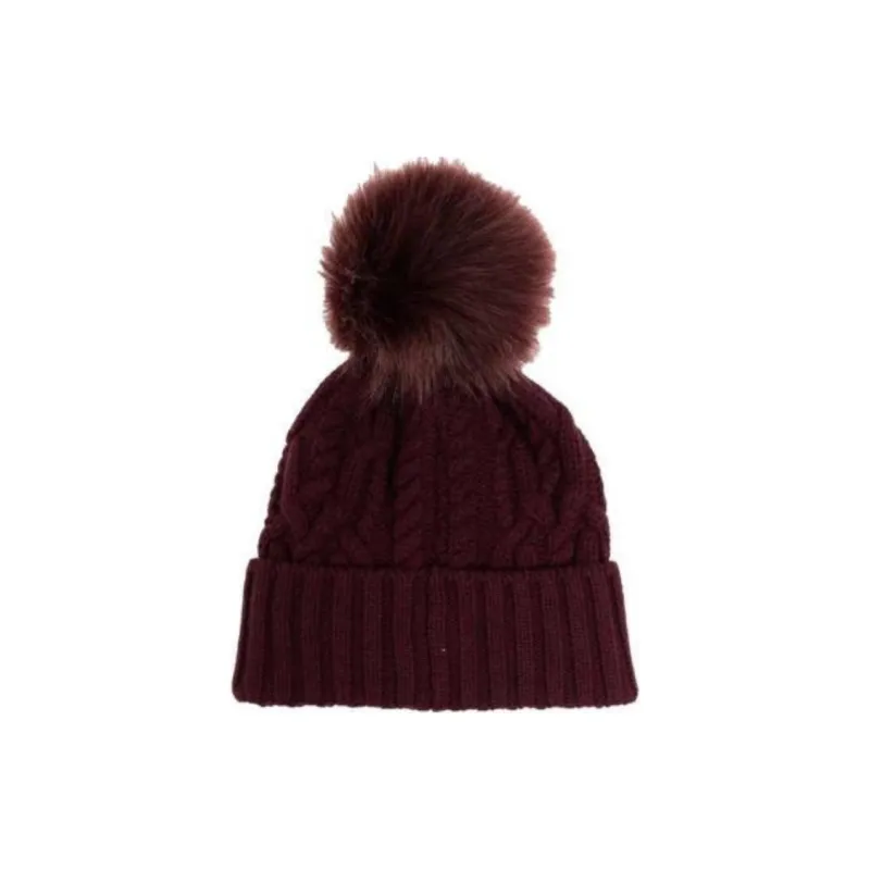 Moncler Pom Pom Embellished Knitted Beanie-1