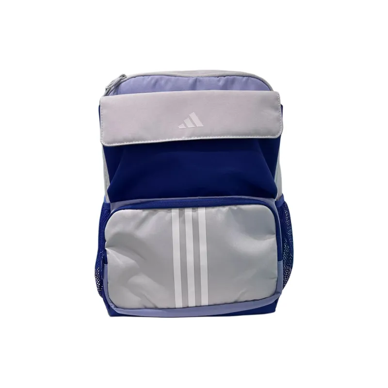 Adidas Recycled Polyester Backpack Men's Semi Fluorescent Blue-1