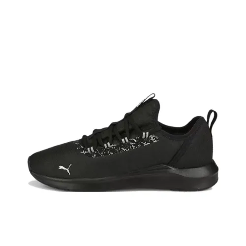 PUMA Softride Finesse Running Shoes Women's Low-Top Black/Silver