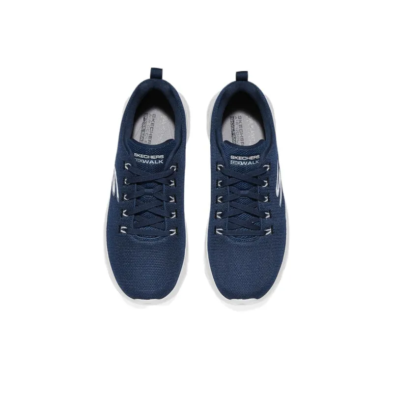 Skechers GOWALK Slip Resistant, Abrasion Resistant, Breathable Low Top Running Shoes Men's Marine Blue-2