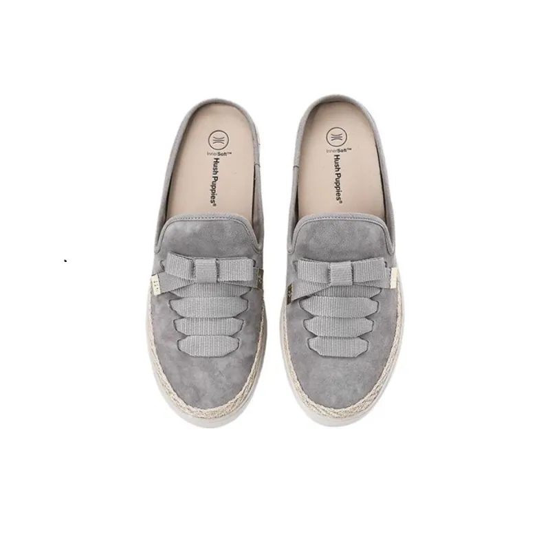 Hush Puppies Wrap-toe Slippers Unisex Grey-4