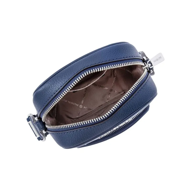 MICHAEL KORS Cow Leather Crossbody Bag, Shoulder Bag Medium Size Women's Marine Blue-3