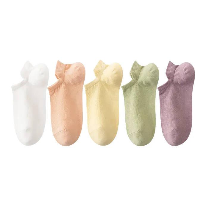 Lan Miao Ankle Socks Women's 5 Pack-0