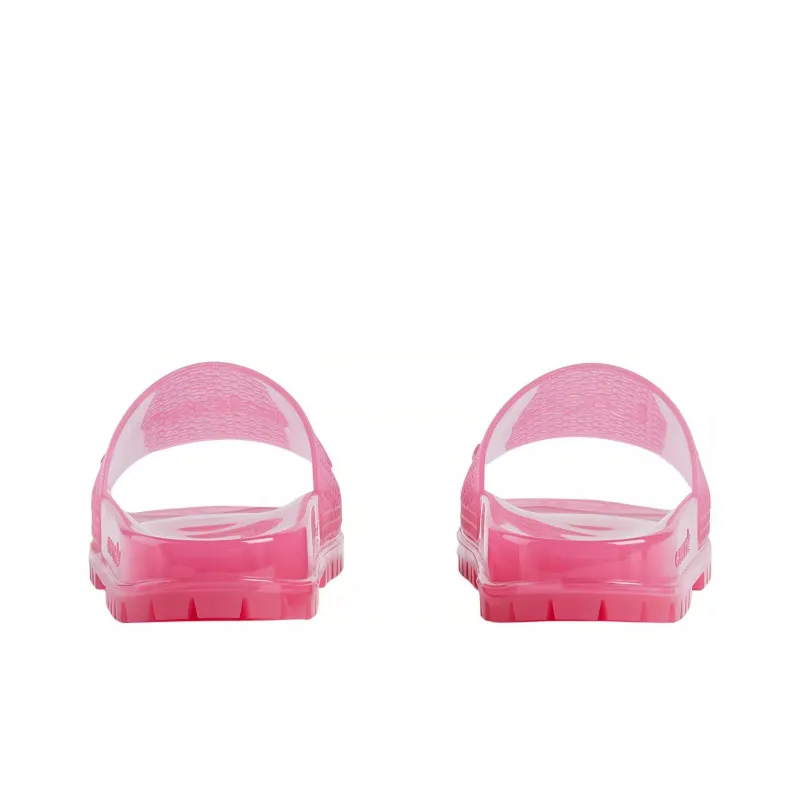 GUCCI X GUCCI Adilette Slide Transparent Pink Women's-5