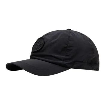STONE ISLAND Nylon Baseball Caps Men's Black