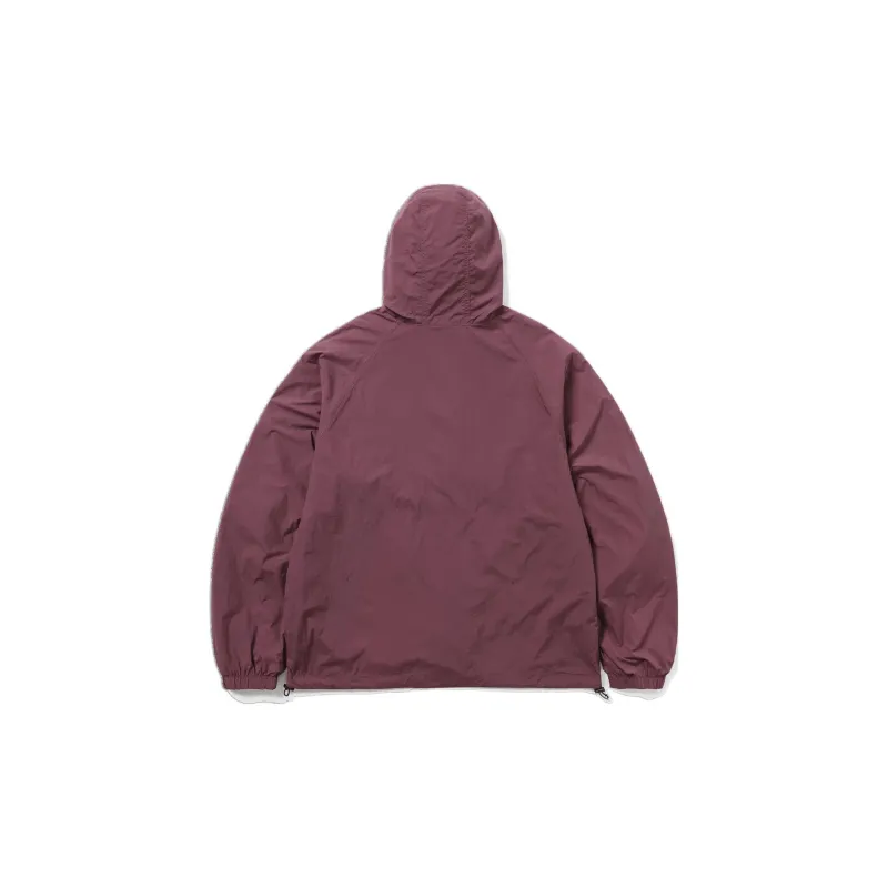 Thisisneverthat FW24 SP Logo Windbreaker Jacket Unisex Plum-1