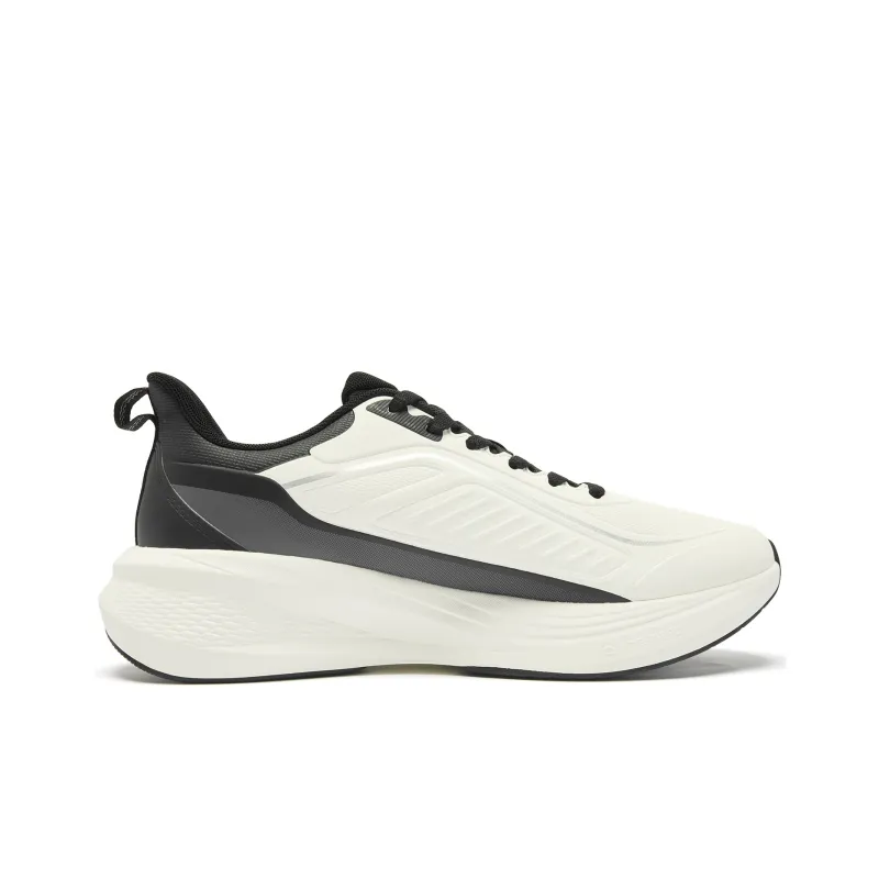 QIAODAN Rainwing 4.0 Anti Slip And Wear Resistant Warm Low Top Q LITESPEED Technology Running Shoes Men's White Black-1