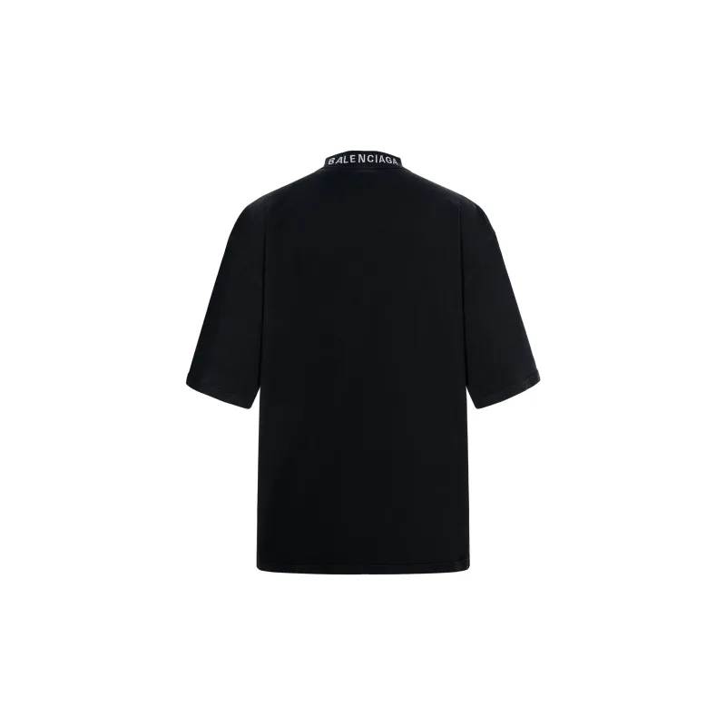 Balenciaga SS23 T Shirt Loose Fit Style Unisex Black-3