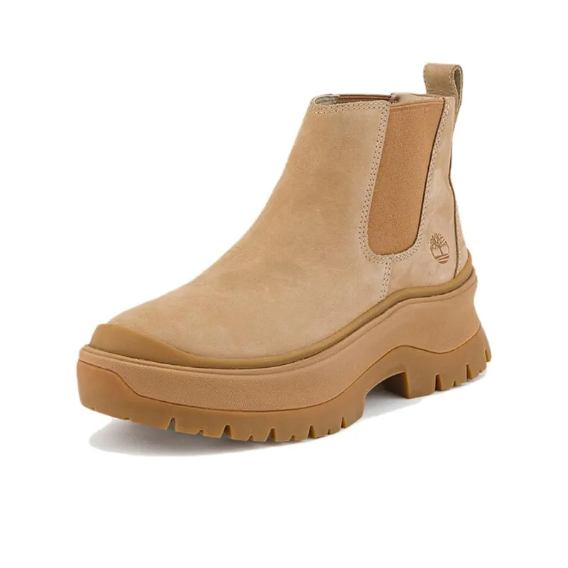 Timberland Short Chelsea Boots Women's Beige-2