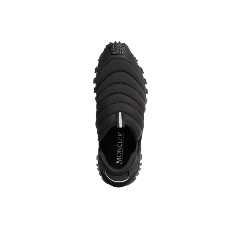 Moncler Trailgrip Après Low Top Casual Shoes 4.5cm Men's Black-3
