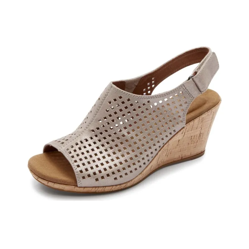ROCKPORT Strap Sandals 7cm Women's Brown-2