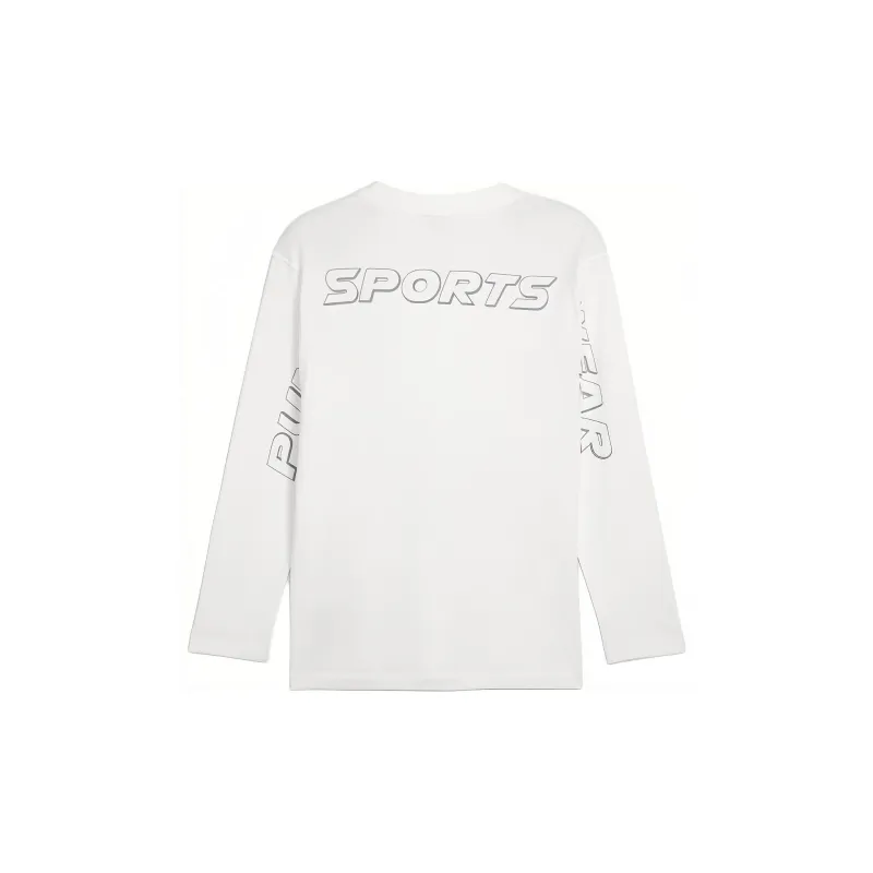 PUMA DARE TO Long Sleeve Tee T-Shirt Men's White-1