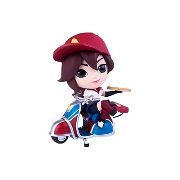 LEAGUE OF LEGENDS Sivir The Battle Mistress League Of Legends The Cute Pizza Delivering Girl Chibi Figures 11.3cm