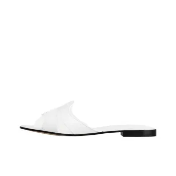 LOUIS VUITTON Isola Slide Slippers Women's White