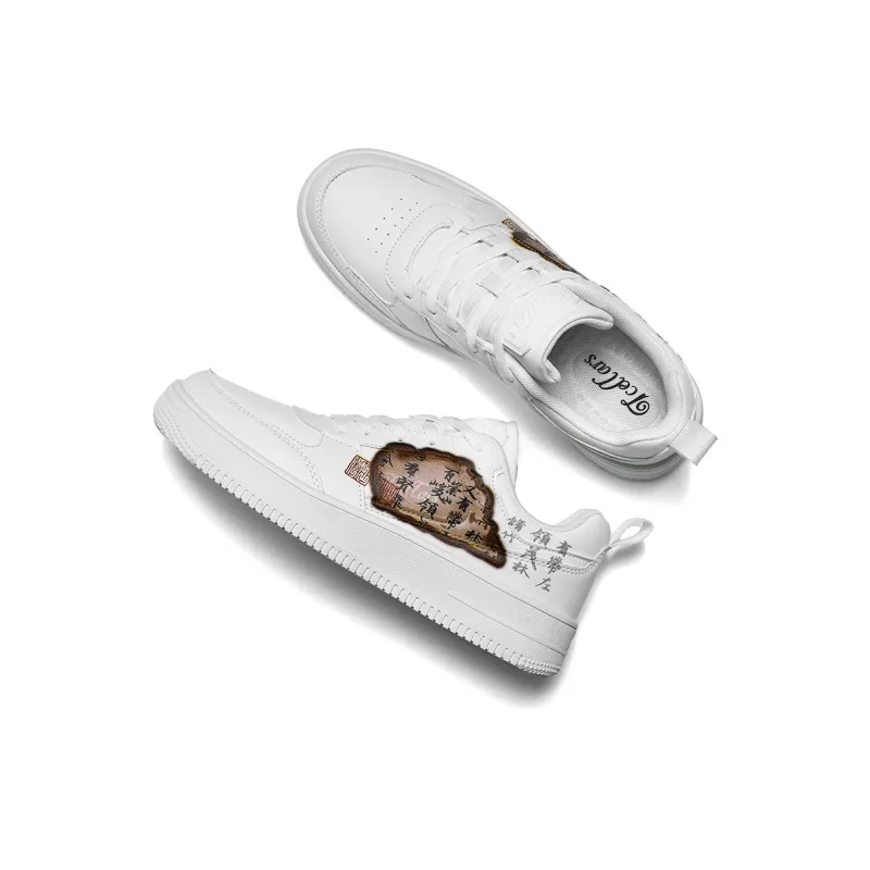 TCELLARS Skateboard Shoes Unisex Low Top White-143