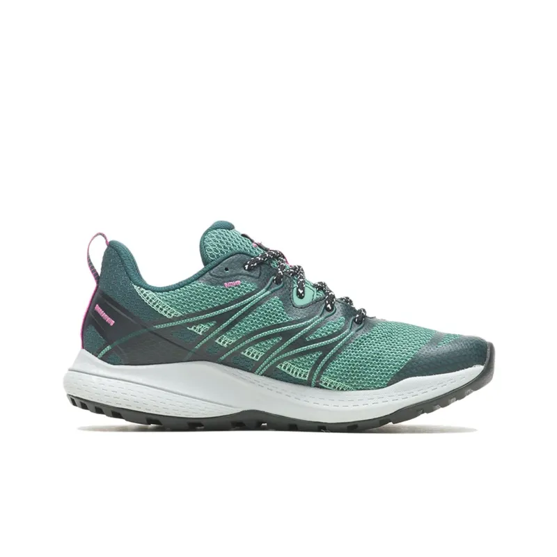 MERRELL Bravada 2 Slip Resistant Low Top Hiking Shoes Women's Cyan-1