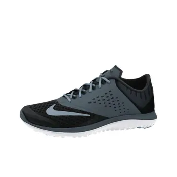 Nike Fs Lite Anti-Slip Wear-Resistant Low-Top Running Shoes Women's Black Gray Color