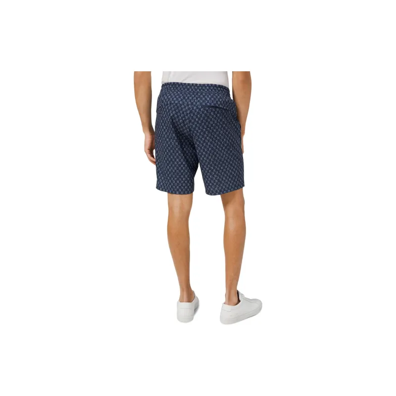Lululemon Bowline Casual Shorts 8' Men's Blue White-0
