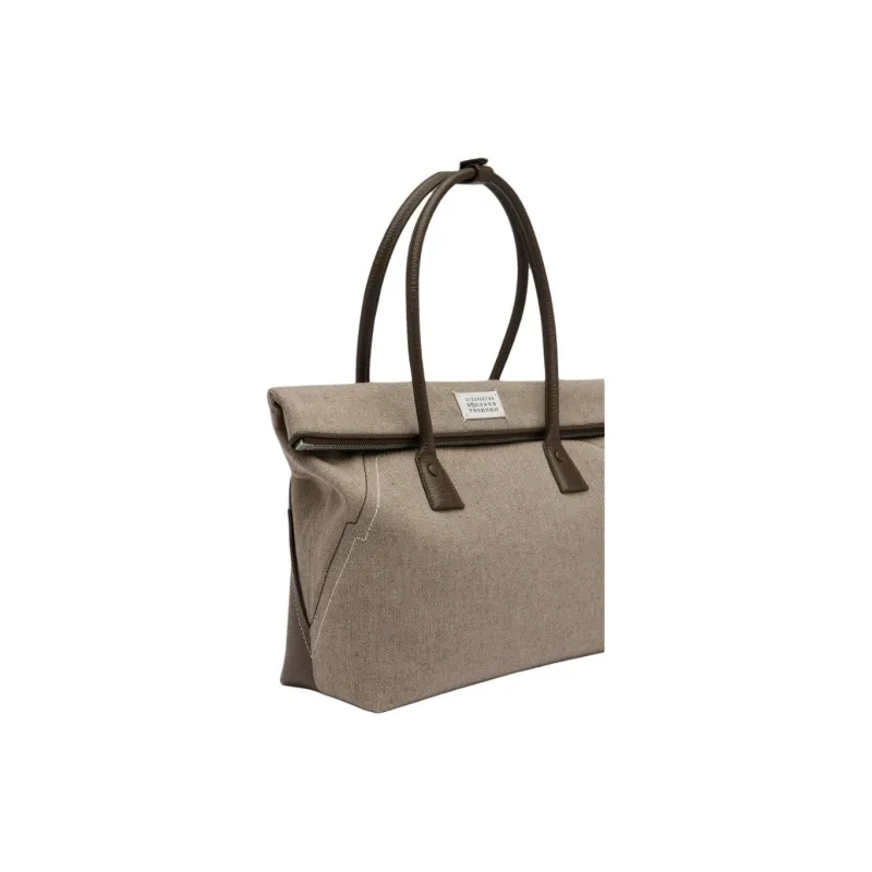 Maison Margiela 5AC With Calfskin One Shoulder Handbag Women's Brown-3