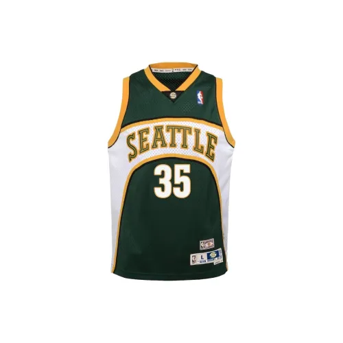 NBA Seattle Supersonics Basketball Jerseys Unisex Green