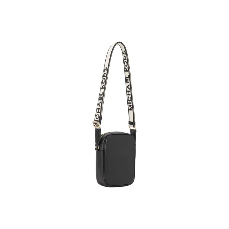 MICHAEL KORS Cow Leather Crossbody Bag Shoulder Bag Medium Size Women's Black-1