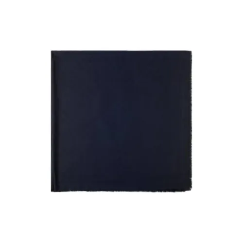 PRADA Silk Knit Scarves Women's Blue