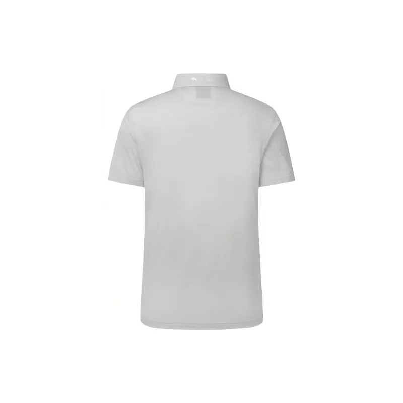 DESCENTE Science And Technology Polo Shirt Men's Light Grey-1