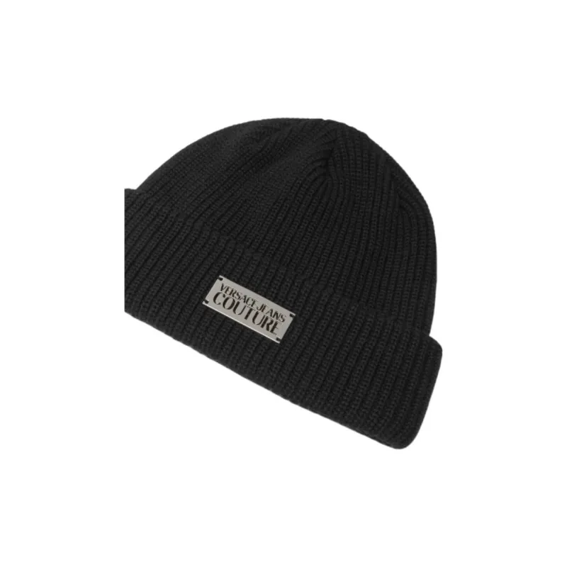 VERSACE Ribbed knit Beanie Hat-2