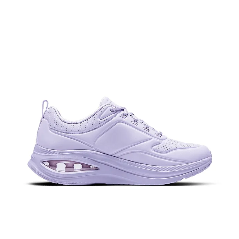 Skechers Lightweight Support Height Increasing Low Top Running Shoes Women's Lavender-1