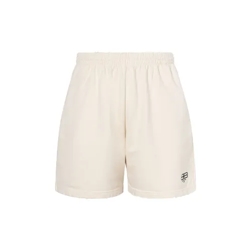 Balenciaga Casual Shorts Men Beige