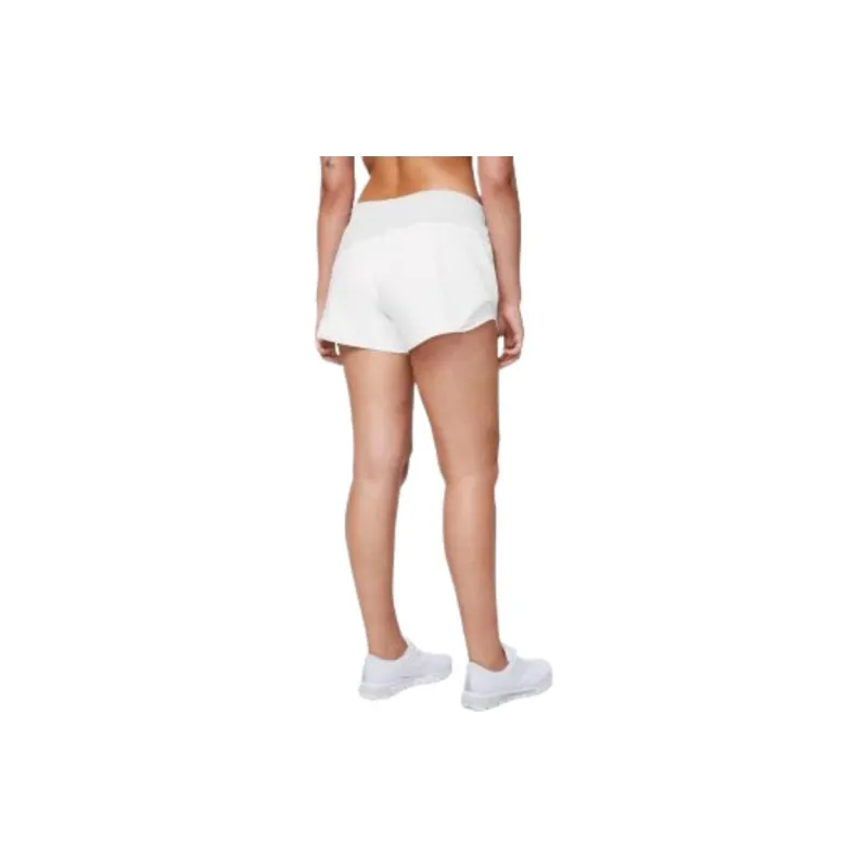 Lululemon Hotty Hot Sports Shorts Women's Light Chrome/White-1