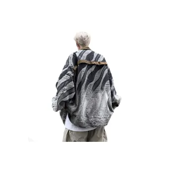 PANDA BASE Denim Jackets Unisex Black