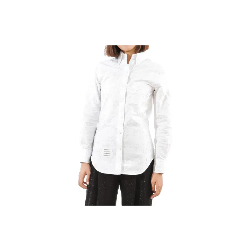 THOM BROWNE· Shirt Women's White-3