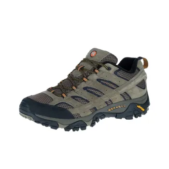 MERRELL Moab 2 Anti-Slip Wear-Resistant Low-Top Trekking Shoes Men's Tan