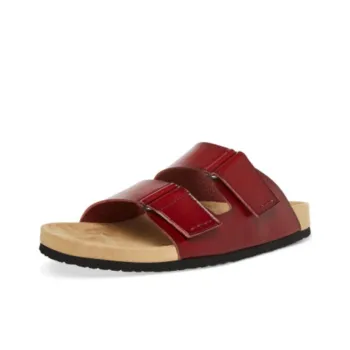 STEVE MADDEN Abrasion-Resistant Slide Slippers Men's Chestnut