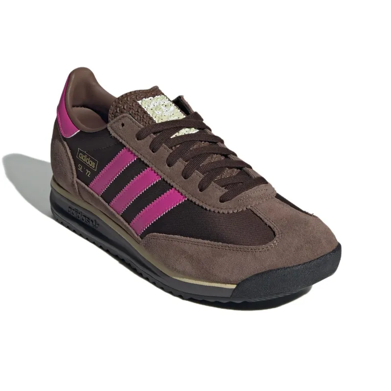 Adidas Originals Sl 72 Rs 'Dark Brown Lucid Fuchsia'-2