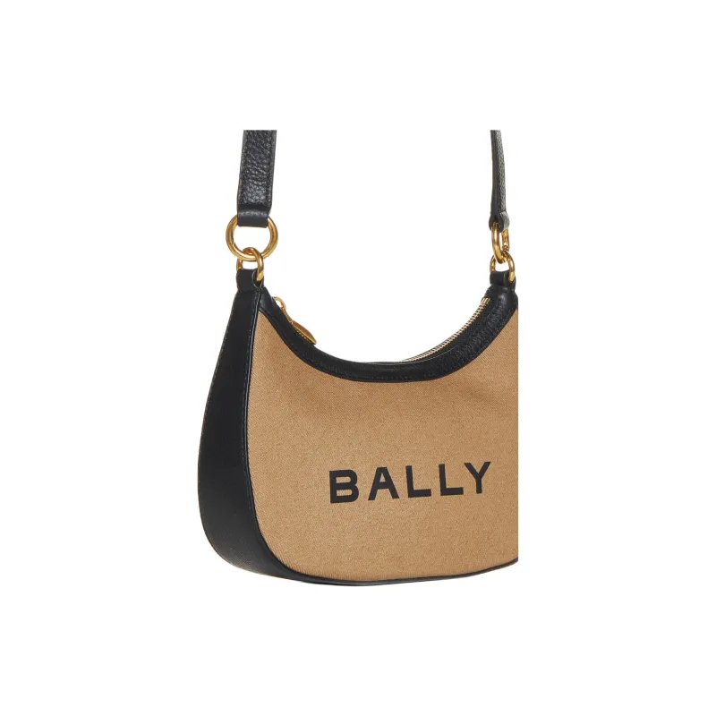 BALLY Bar Ellipse Logo Printed Crossbody Bag-2