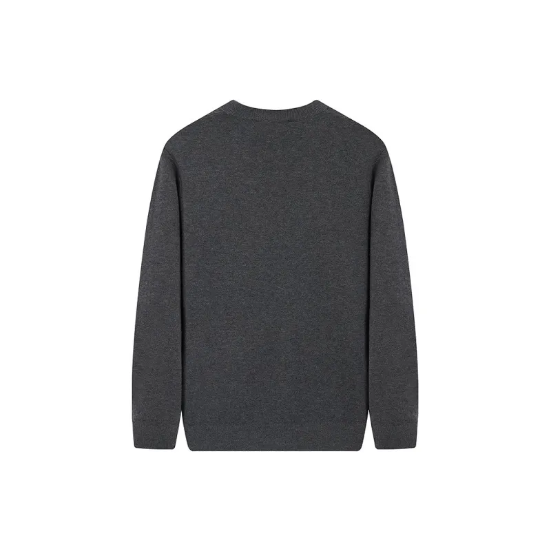 SEVEN Solid Color Business Inner Layer Commute Pullover Sweater Men's-4