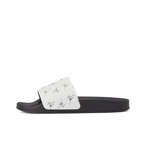 Giuseppe Zanotti Brett All-over Logo Slides