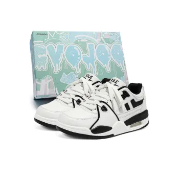 CVOJOO Puffy Shoes Low Top Skateboard Shoes Unisex