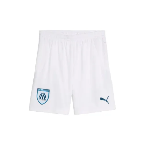 PUMA Olympique De Marseille Soccer Bottoms Men White