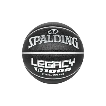 SPALDING TF Collection 77 259Y PU Basketball Black White Size 7 Training Match Unisex