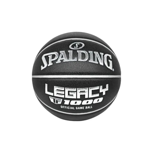 SPALDING TF Collection 77 259Y PU Basketball Black White Size 7 Training Match Unisex