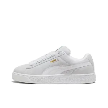 PUMA Suede XL Anti Slip Wear Resistant Low Top Skateboard Shoes Unisex White
