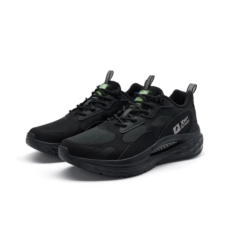 XTEP Lingfei 2.0 Wear Resistant Low Top Outdoor Shoes Men's Black-2