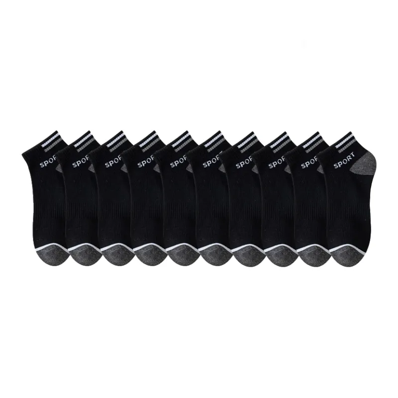 Lan Miao Ankle Socks Men's 10 Pack-11