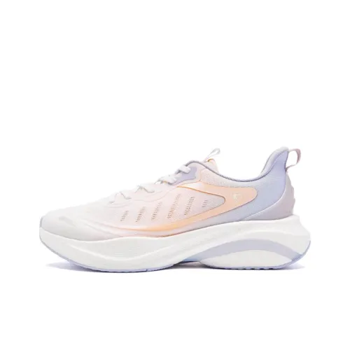 QIAODAN Running Shoes Women's Low-Top Jordan White/Steam Purple